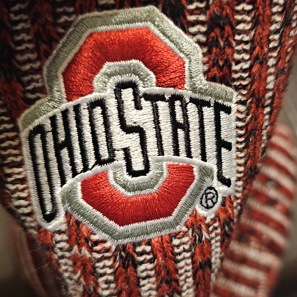 NWT FOCO Ohio State Buckeyes Colorblend Button Boot. Size XL 11-12 - Picture 2 of 7
